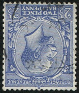 2 1/2d SG 422wi WMK. INV VFU