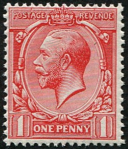 1d SG 360 VARIETY BRIGHT-CARMINE U/M