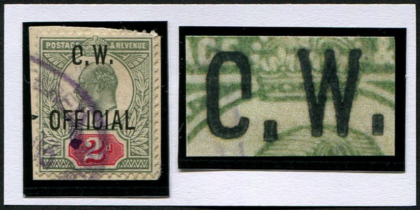 O.W. 2d SG O38 VARIETY C.W FOR O.W FU