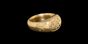 Medieval Armorial Signet Ring