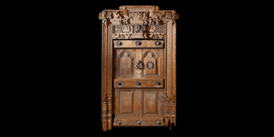 South Indian Hindu Temple Door