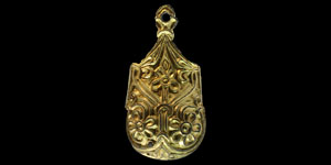 Carolingian Silver-Gilt Horse Harness Mount