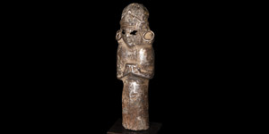 Western Asiatic Elamite Silver Statuette