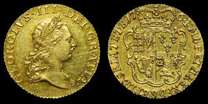 George III - Gold Half Guinea - 1764