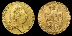 George III - Gold Spade Half Guinea - 1798