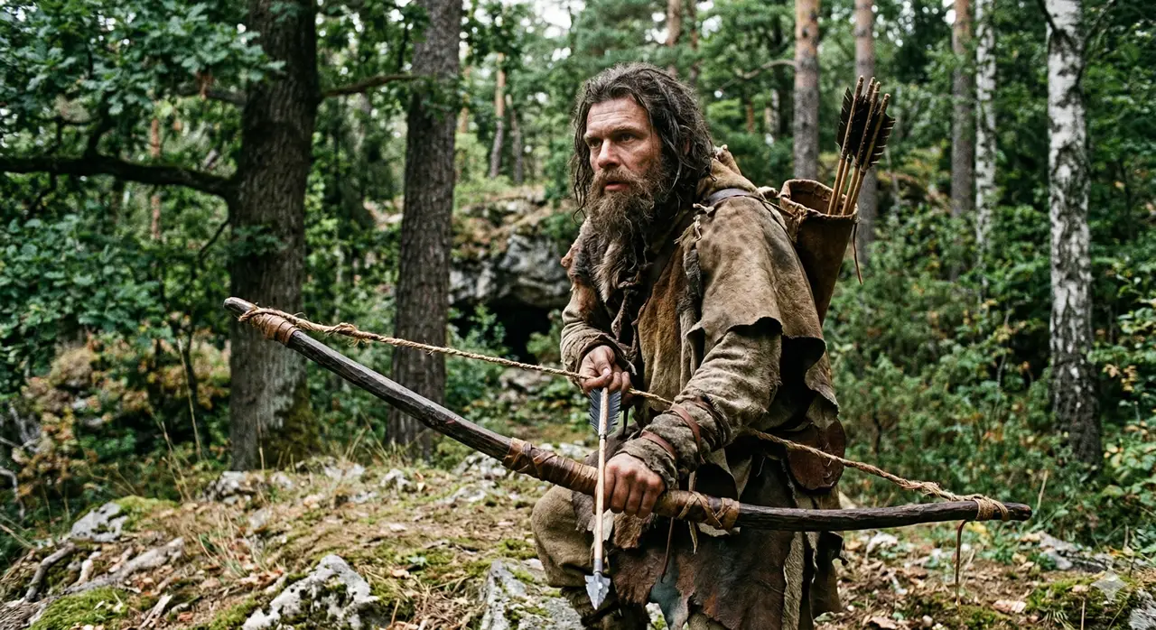 human_with_bow