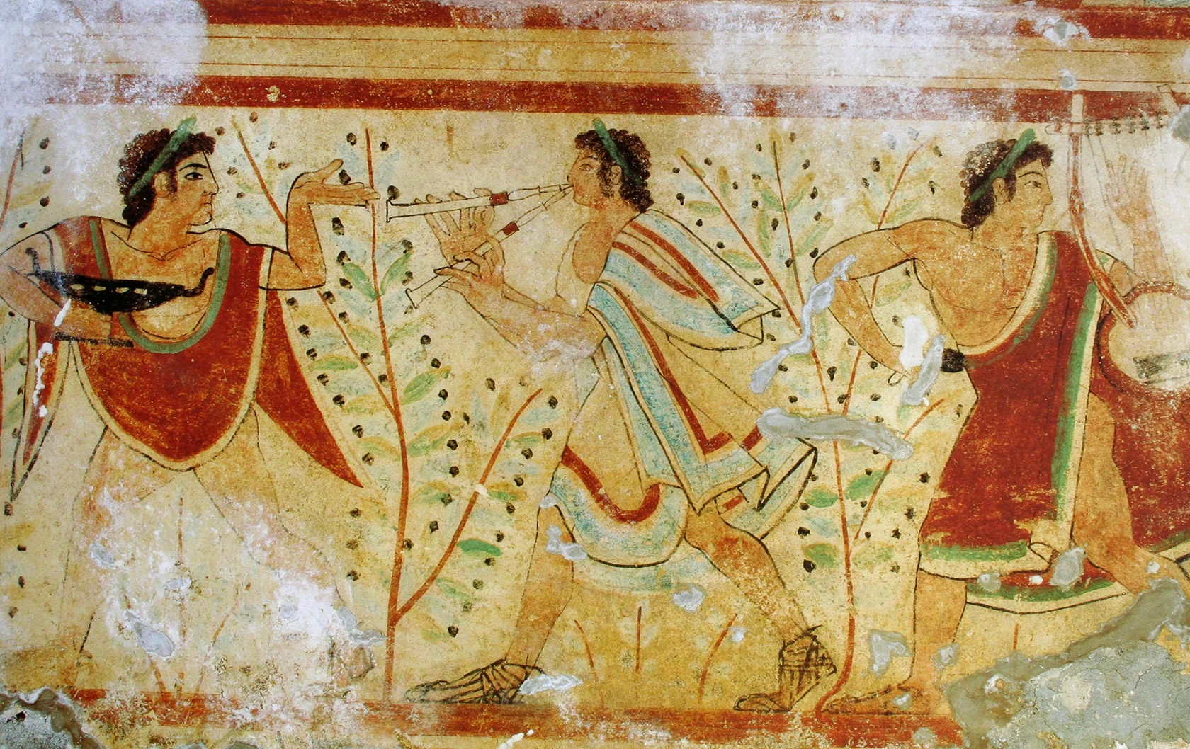 Etruscan relief