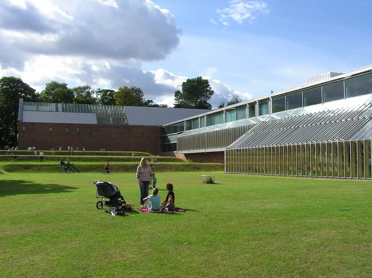 The Burrell Collection gallery in Pollok Country Park, Glasgow