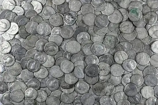 Up to 15,000 Roman Coins Recovered from a Field in North Wales