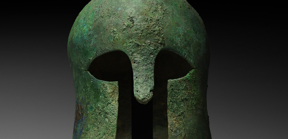 Corinthian Helmet of a Greek Warrior £30,000 - £40,000