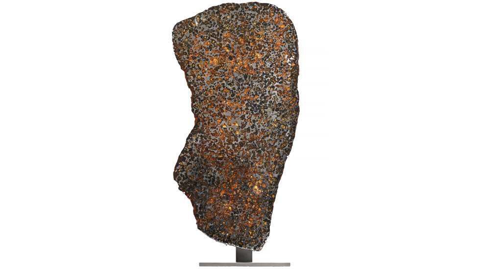 Very Large Sericho Cut and Polished Meteorite Slice