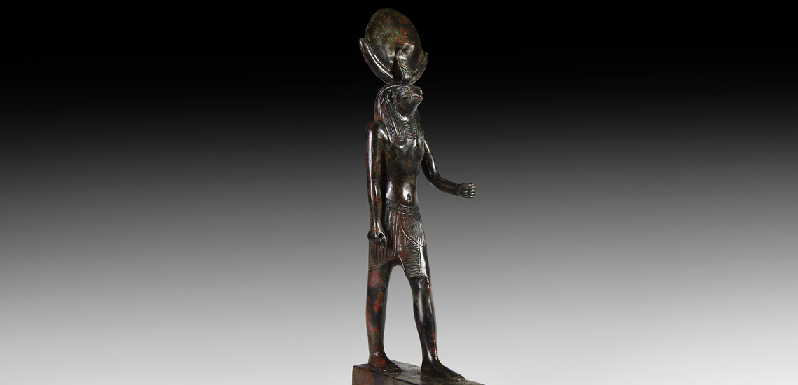 Large Egyptian Striding Re-Horakhty £40,000-£60,000