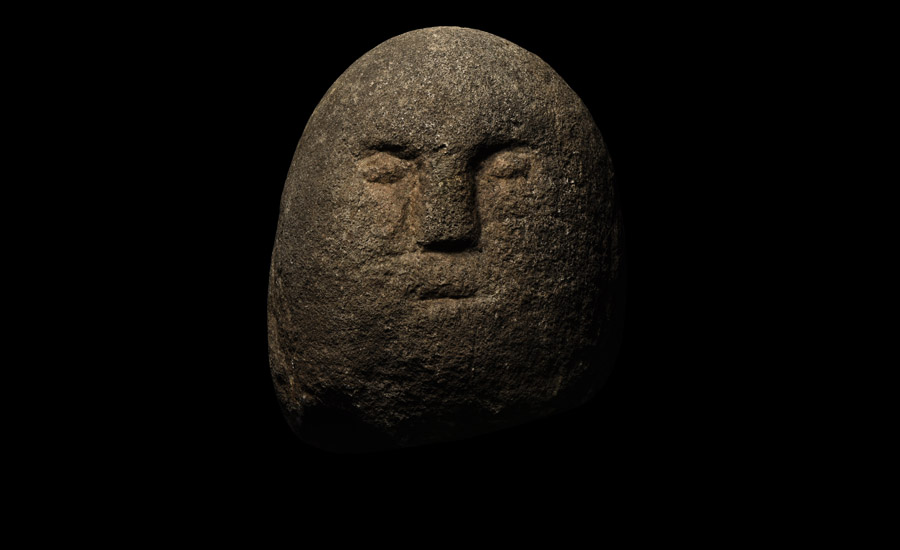 The Ballyarton Irish Celtic Stone Head £15,000 - £20,000