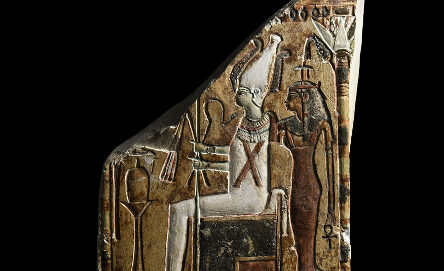 Egyptian Painted Relief Section £5,000 - £7,000