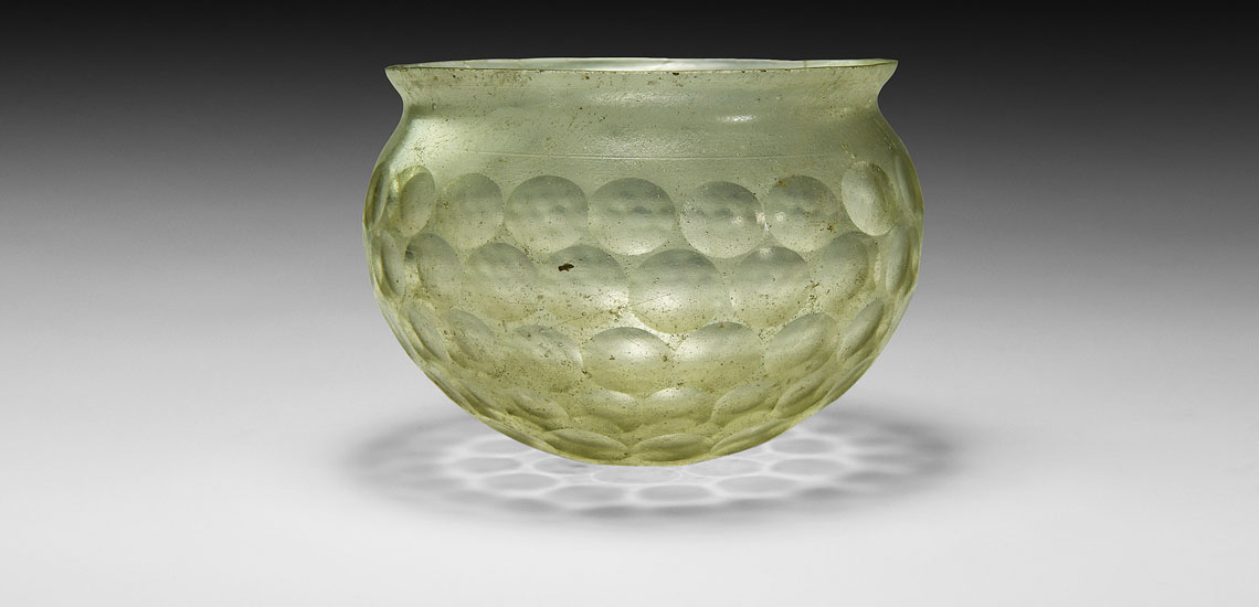 Western Asiatic Sassanian Cut-Glass Cup £4,000 - 6,000