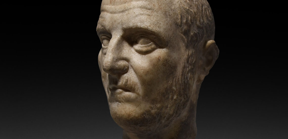 Roman Head of an Emperor or a Military Leader £30,000 - 40,000