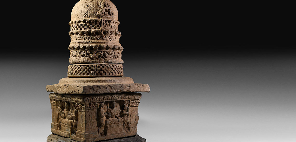 Gandharan Five Section Stupa £5,000 - £7,000