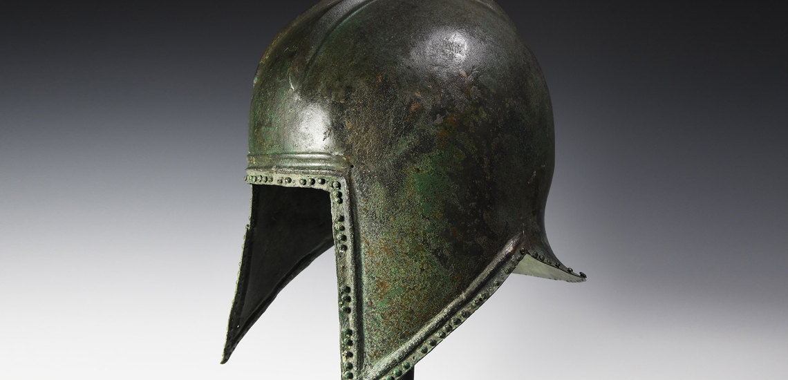 Macedonian Bronze Helmet £18,000 - £24,000