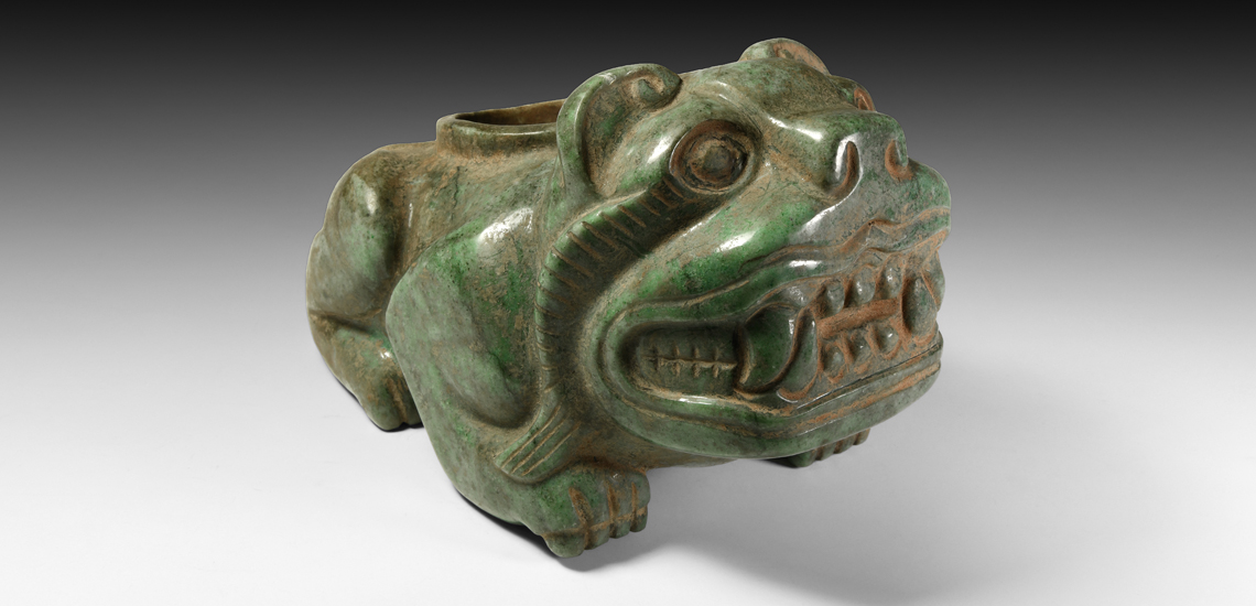 Mesoamerican Jadeite Jaguar £15,000-£20,000