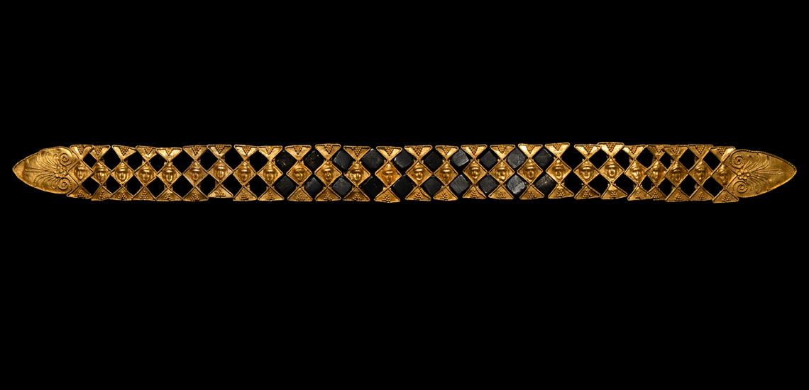 Hellenistic Diadem with Heads £10,000-£14,000