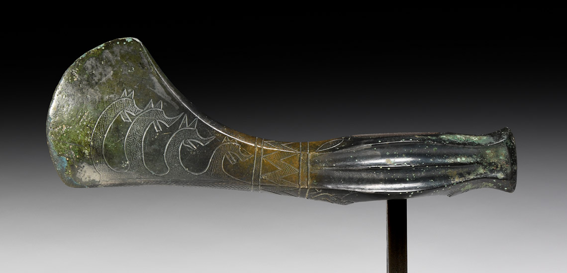 Axehead with Dragons £20,000-£30,000