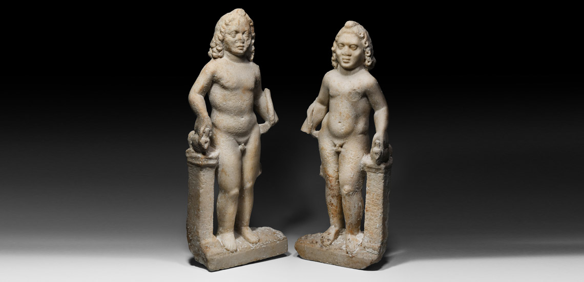 Roman Harpocrates Statue Pair £25,000 - £35,000
