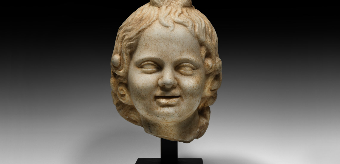 Roman Head of Harpocrates £20,000 - £30,000