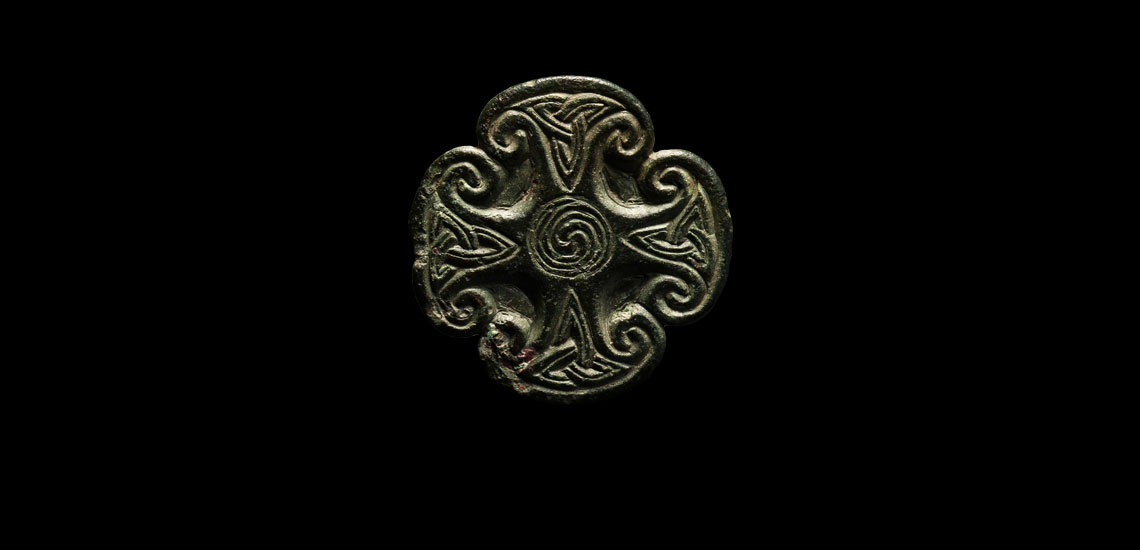 Early Christian Irish Cross Mount