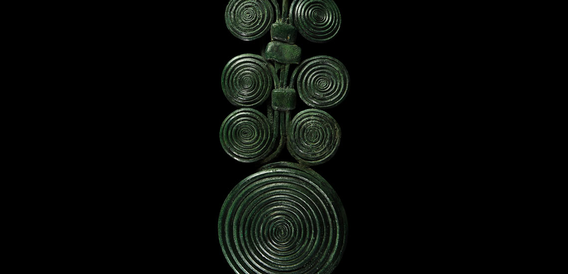 Large Bronze Age Posamenteriefibel Brooch