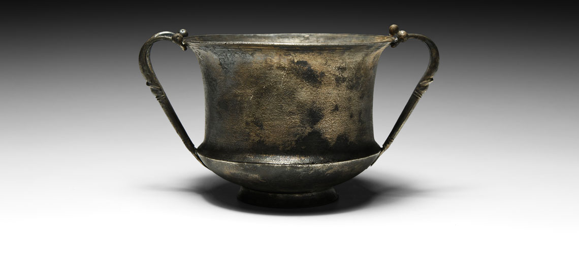 Hellenistic Silver Kantharos