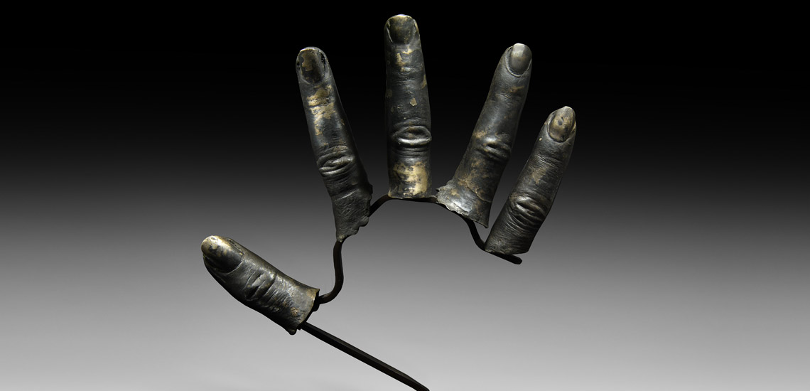 Egyptian Silver Finger Stalls