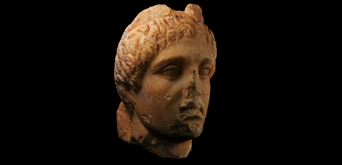 Marble Head of Mercury