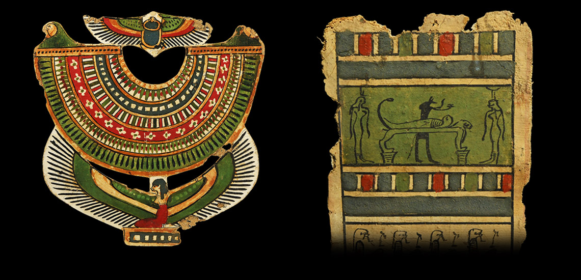 Egyptian Cartonnage Panel of Isisemachbit £7,000 - £8,000