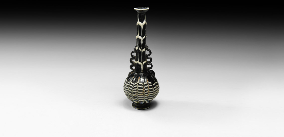 Mamluk Marvered Glass Bottle £8,000 - £10,000