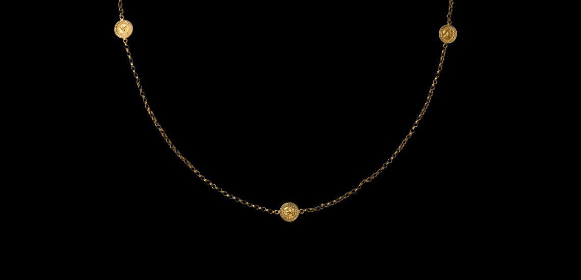 Byzantine Chained Earrings