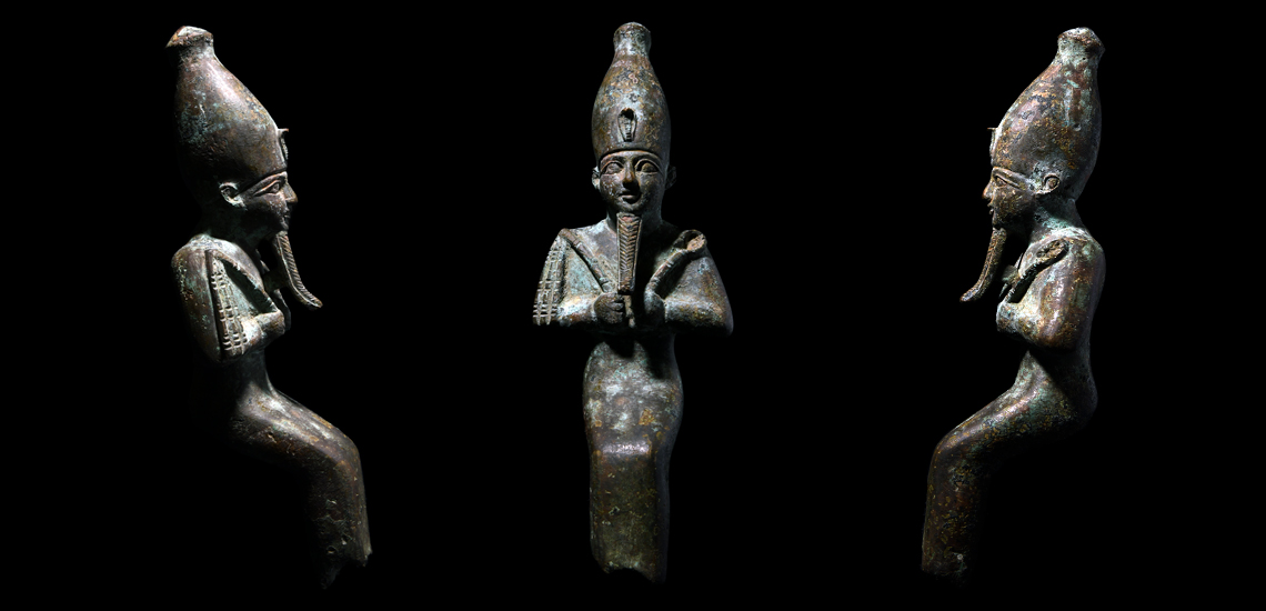 Large Seated Figure of Osiris