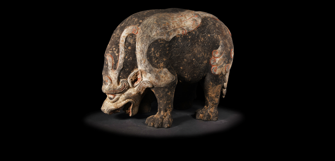Large Chinese	Horned Mythical Beast
