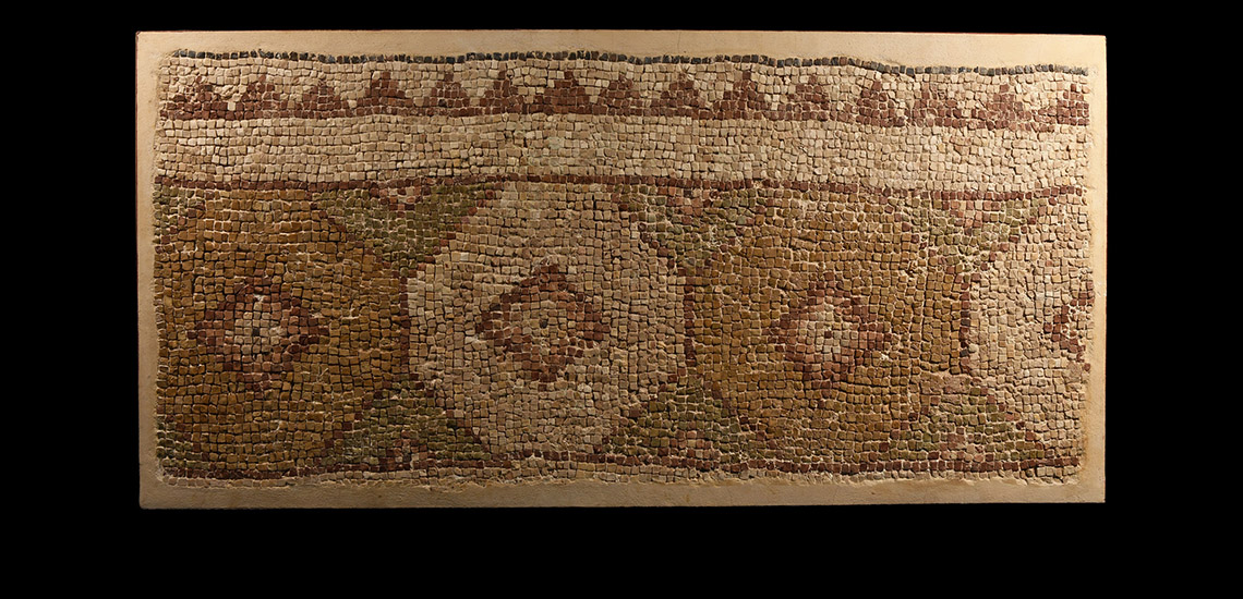 Late Roman Geometric Floor Mosaic