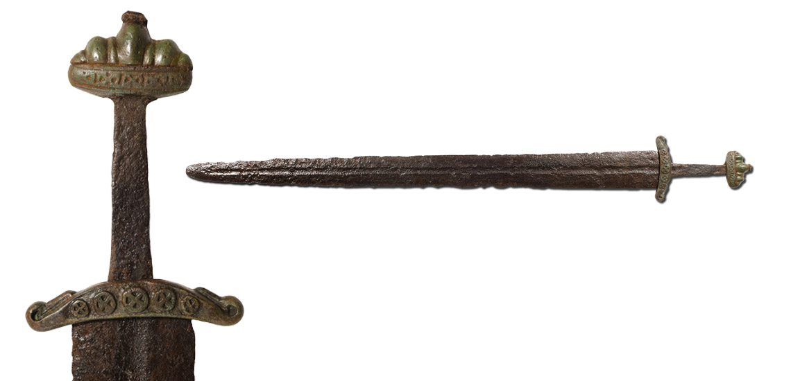 Viking Age Sword with Seven-Lobed Pommel
