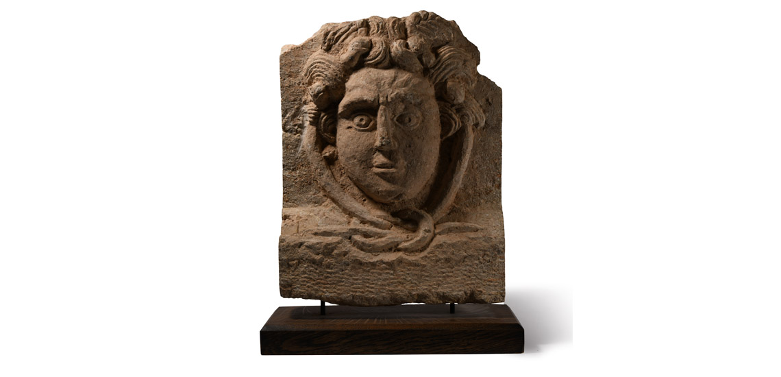 Eastern Roman Stone Relief of Medusa