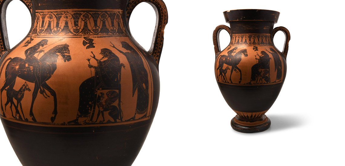 Chalcidian Black-Figure Amphora