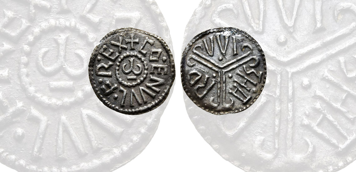 Anglo-Saxon. Kings of Mercia, Coenwulf AR Tribach Penny
