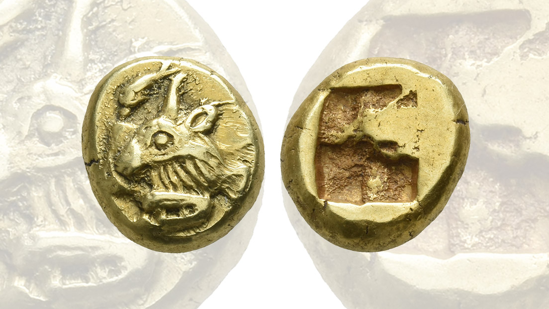 Ionia, Phokaia EL 1/6 of Stater or Hekte.