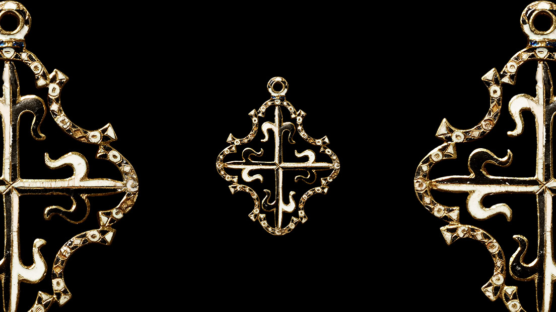 Gold and Enamelled Pendant for the Order of Saint Dominic