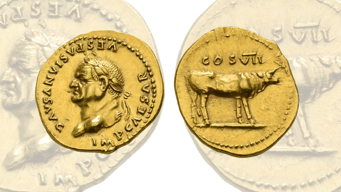 <slblack>Vespasian AV Aureus<slblack>