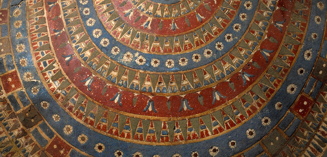Egyptian Cartonnage Collar