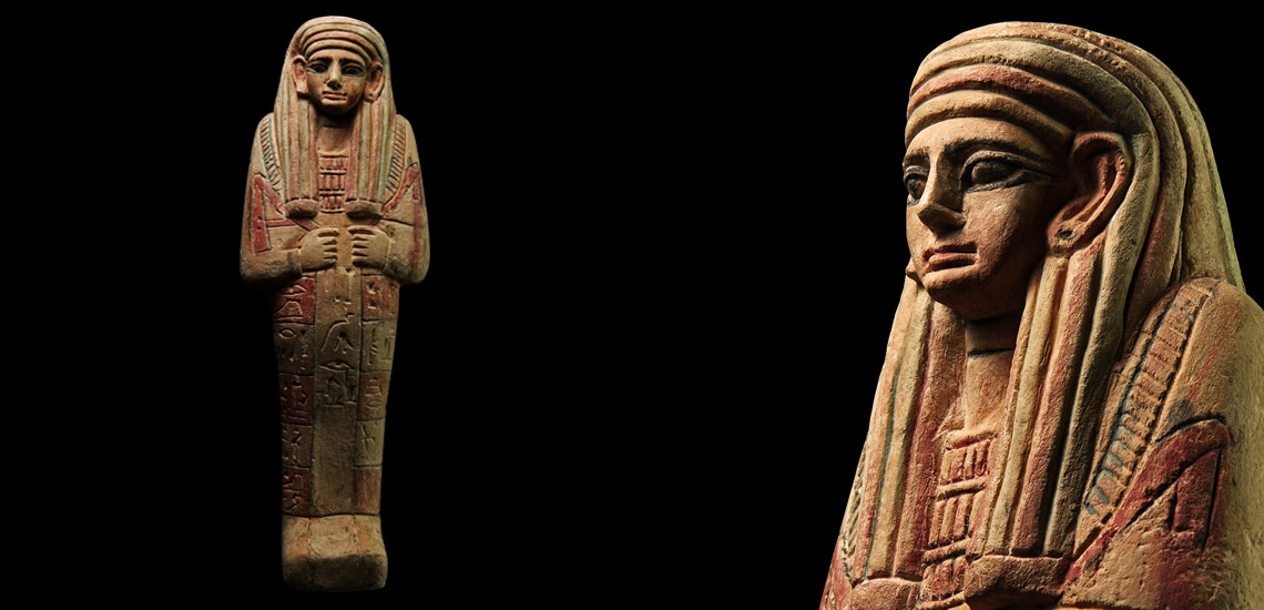 Very Large Egyptian Bichrome Ushabti £80,000-£100,000