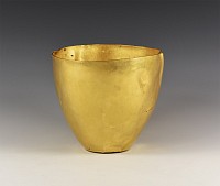 Greek Large Scythian Gold Ritual Vessel