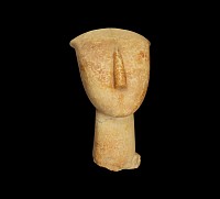 Stone Age Cycladic Statue Head