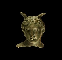 Roman Statue Head of Mercury